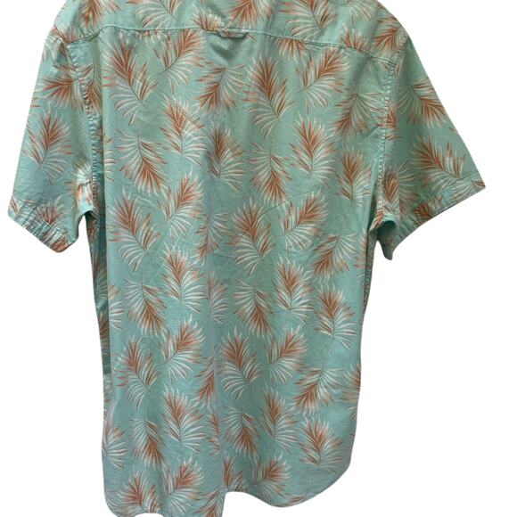 NWT Tropical Short Sleeve Button Shirt By MBS Premium Goods I Men's XL - Picture 10 of 12